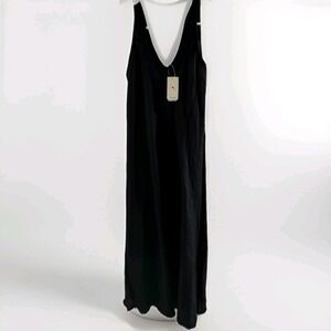 Tommy Bahama, women's Saint Lucia bias Cut tank Black size extra small